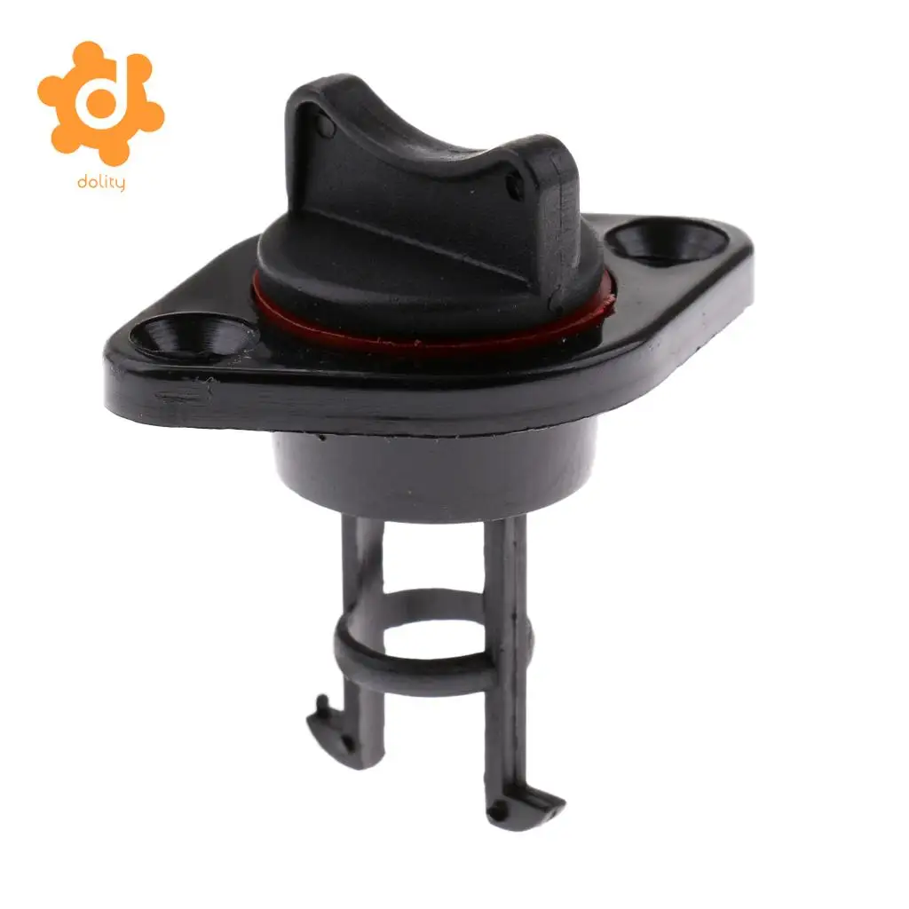 Standard 25mm 1'' Nylon Boat Drain Plug Bung Fishing Kayak Raft Accessories Black Nylon Boat Bung Screw Type Drain Plug