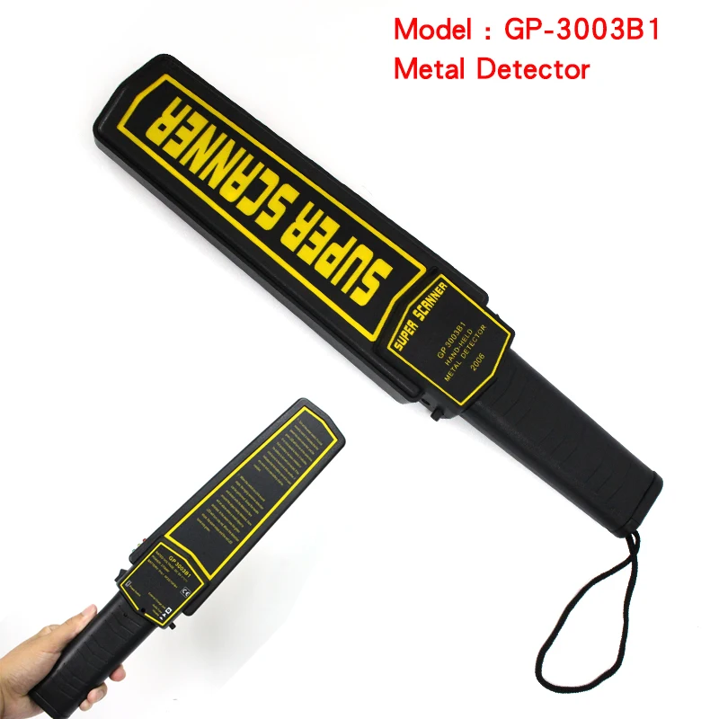 

GP3003B1 Portable Metal Detector Professional Super Scanner Tool metal Finder Security Checker iron detector gold metal detector
