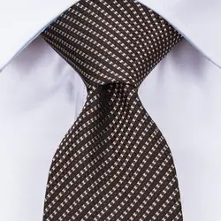 DiBanGu Мужская Мода в горошек Галстуки 8,5 см шелковый галстук для Для мужчин свадебные Жених женихов Для мужчин Повседневное волна связей
