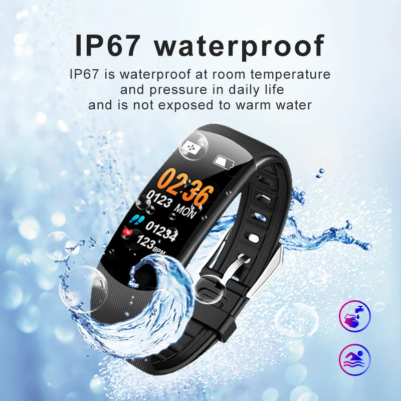Wearpai C5 умный Браслет приборы для измерения артериального давления браслет