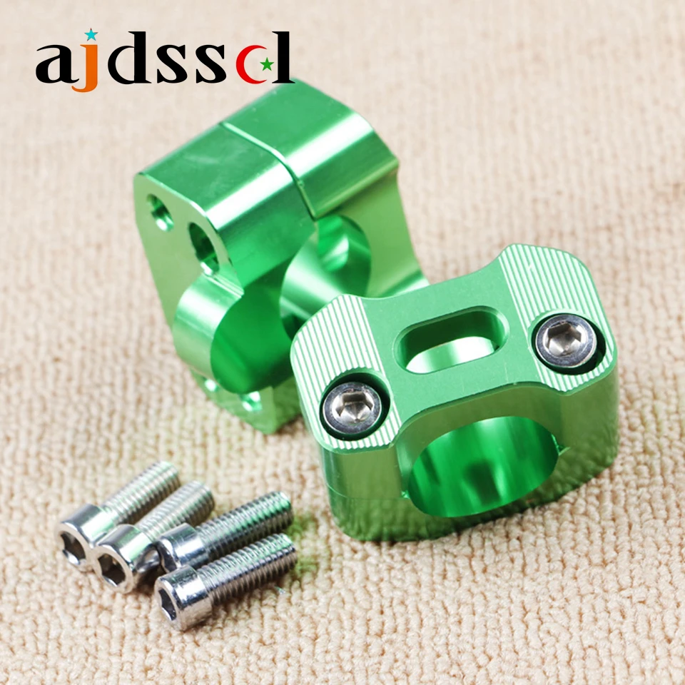 

2 PCS Universal Motorcycle Faucet Handlebar Fixing Stand Base Modified Motorcycle Handlebar Clamps CNC Pressure code for MSX BWS