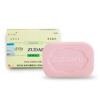 

Top Quality Sulfur Soap Skin Conditions Acne Psoriasis Seborrhea Eczema Anti Fungus Bath Healthy Soaps