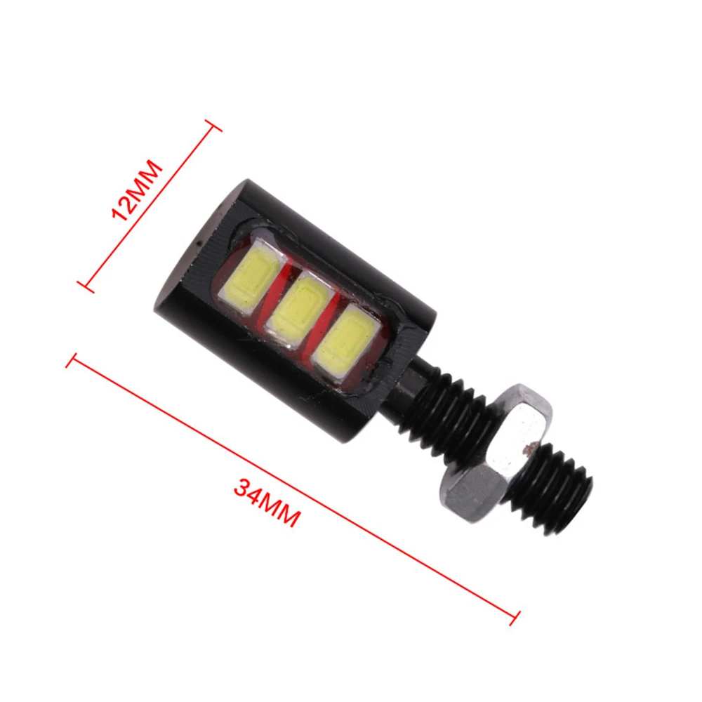 2 шт. 12 В 3 Вт болт 5630 3SMD светодиодные лампы для номерного знака автомобиля