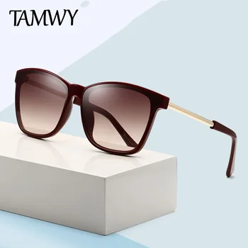 

TAMWY BRAND DESIGN Classic Sunglasses Men Women Driving Square Frame Sun Glasses Male Goggle UV400 Gafas De Sol TM39014