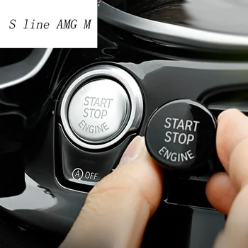 

Car styling ENGINE START STOP switch button for BMW F chassis cars F20 F21 F30 F34 F10 F07 F48 F52 F25 F15 F16 auto Accessories
