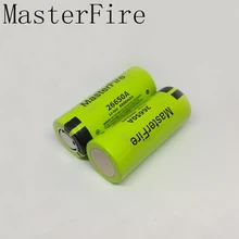 New Genuine Battery For Panasonic 26650A 3.7V 5000mAh High Capacity 26650 Li-ion Rechargeable Batteries