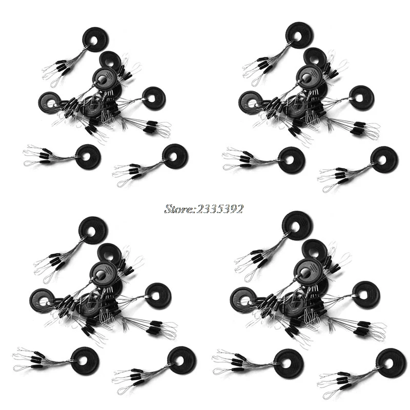 10 قطع 6 في 1 أسود المطاط سدادة الصيد Bobbers تعويم الاكسسوارات حجم XS-L 10 قطع 6 في 1 أسود المطاط سدادة الصيد Bobbers تعويم الاكسسوارات حجم XS-L