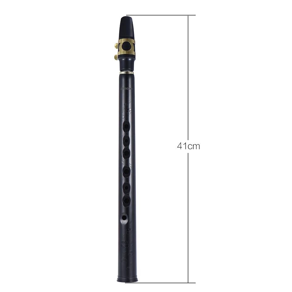Ammoon карманный мини саксофон Bb Sax ABS с мундштуками 2 шт. сумка для переноски