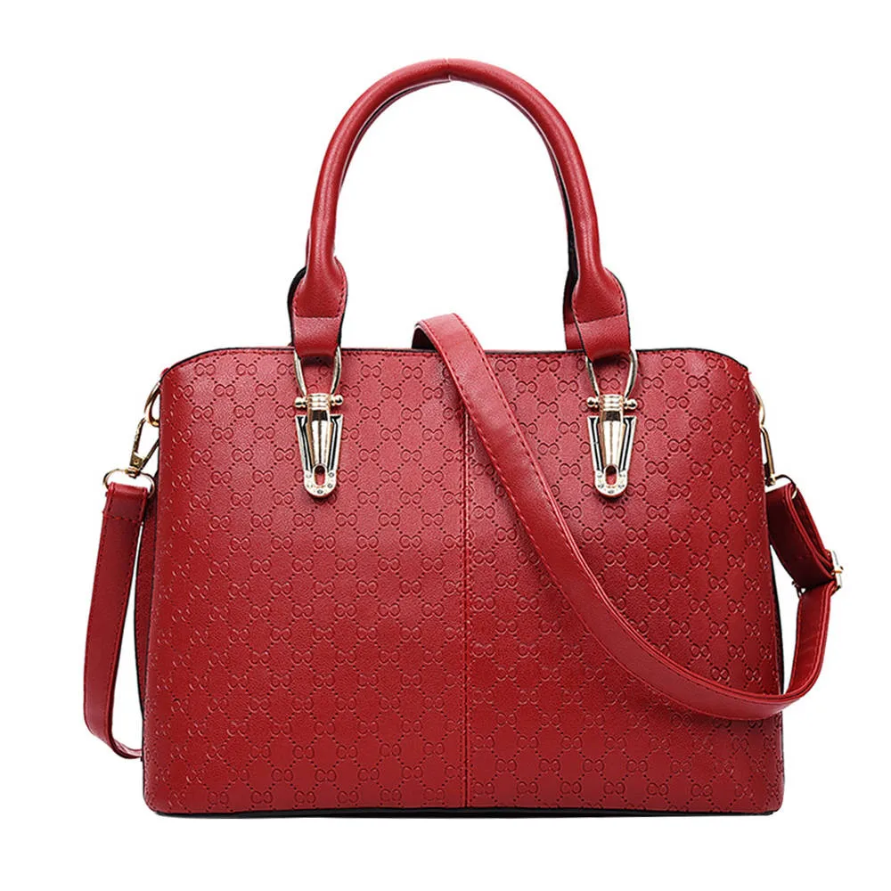 Woman Bag 2018 Women Bags Hasp Vintage Sequined Tote Flap Business