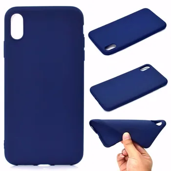 

50pcs/lot Free shipping Candy colours 1.00 MM Thickness TPU back case cover for iphone 5 6 7 8 X XS XR XS Max 6 7 8 plus shell