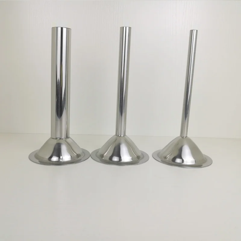 3 Sizes Stainless Steel Sausage Stuffer Tubes/Funnels and Sausage