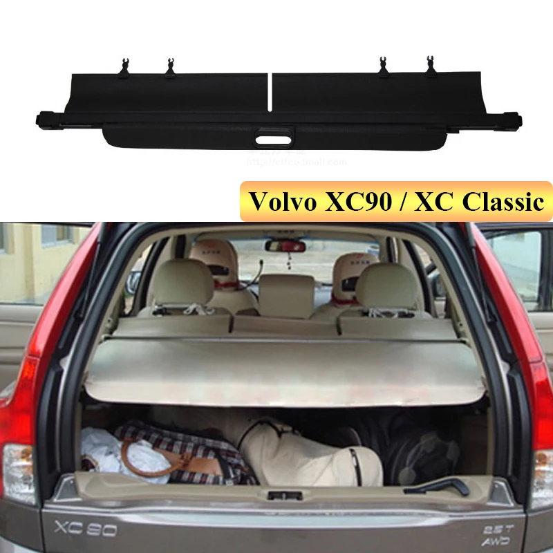 For Volvo XC90 / XC Classic 2003 2014 Rear Cargo Cover privacy Trunk
