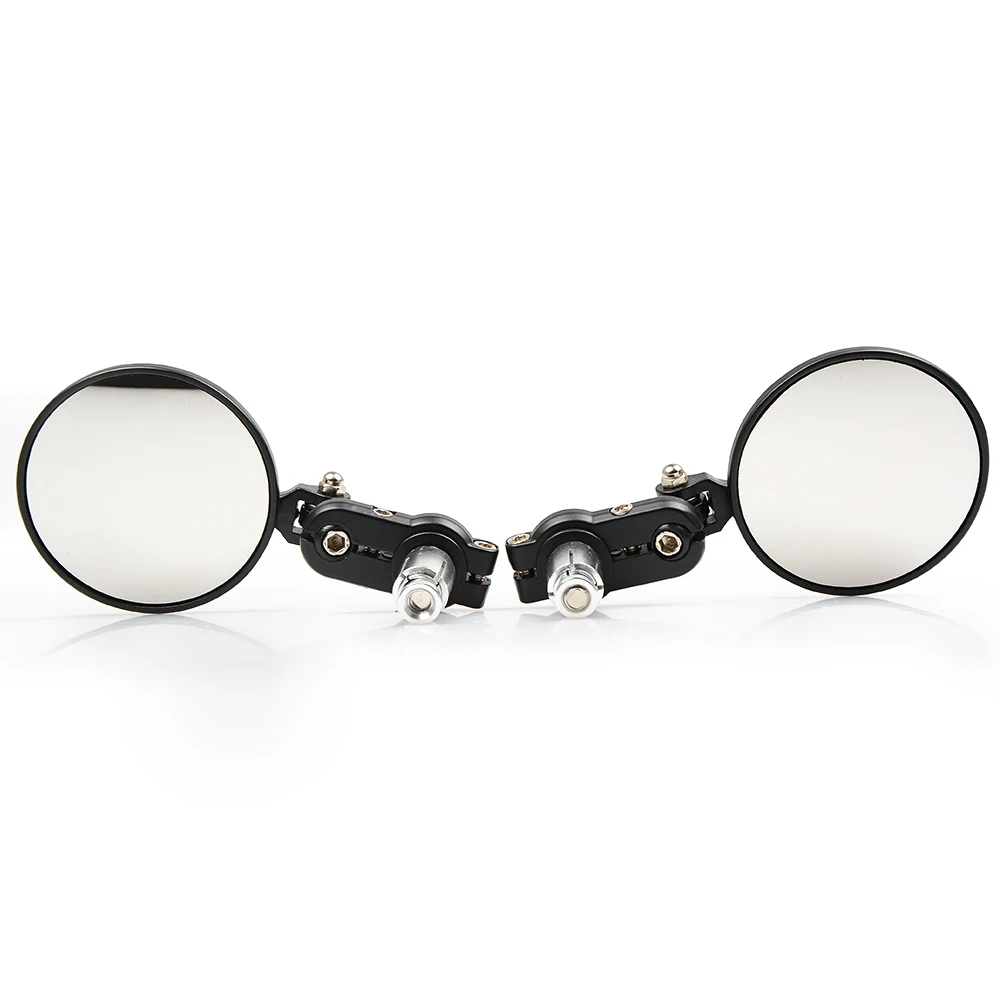 Motorcycle Universal CNC Aluminum Rear View 3" Handle Bar End 7/22" Mirrors for BMW K1200R K1200R SPORT K1200S R1200R R1200RT