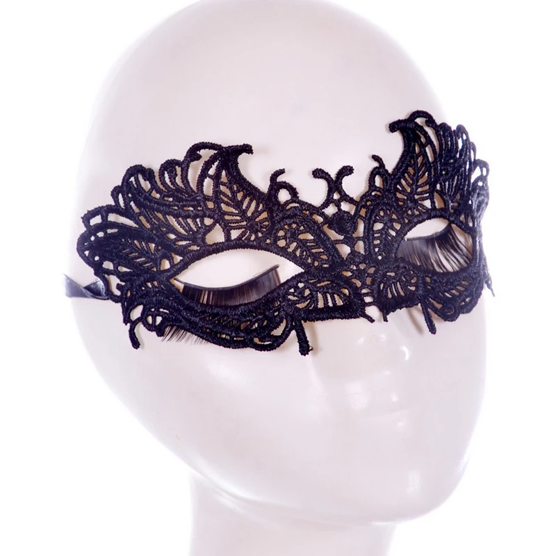 Sex Products Lady Mask Lace SM products Cutout  Prom Party Halloween Masquerade Dance Eyes Masks adult game Sex toys For couples