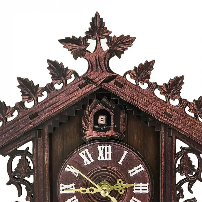 Настенные часы с кукушкой Винтаж арт качели подвесное ручной работы для дома ресторана Гостиная TB распродажа