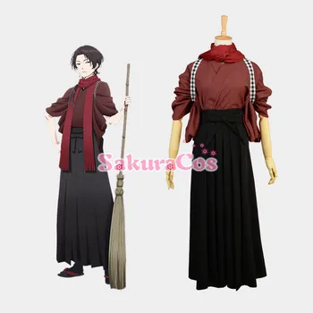 

Anime! Touken Ranbu Online Kashuu Kiyomitsu Kimono Uniform Cosplay Costume 2018 New Clothing top+pants+belt+scarf Free Shipping