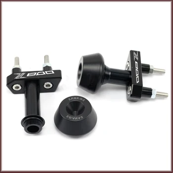 

For KAWASAKI Z 800 Z800 2013-2016 14 15 Frame Slider Crash Protector Motorcycle Accessories Falling Protection Black With Logo