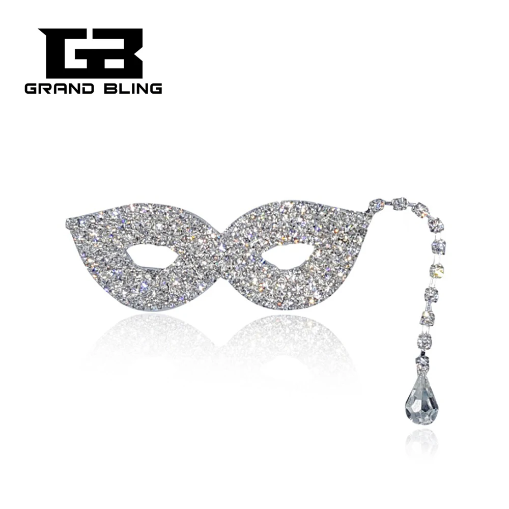

BlingBling New Hot Mask Hand-made Brooch Pin for party Lady