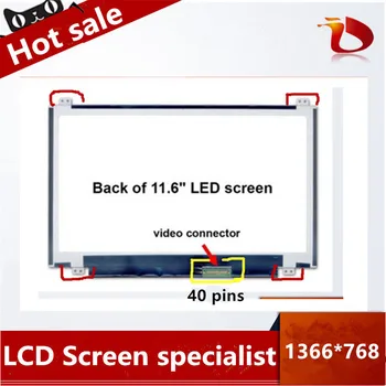 

Free shipping B116XW03 V.2 N116BGE-L41 N116BGE-L42 11.6 "HD 1366*768 For Acer Aspire One 722 725 Laptop led display LCD Screens