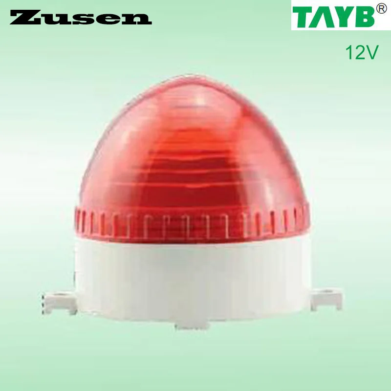 

Zusen TB60V 12v RED led small Security Alarm Strobe Signal Warning Light LED Lamp