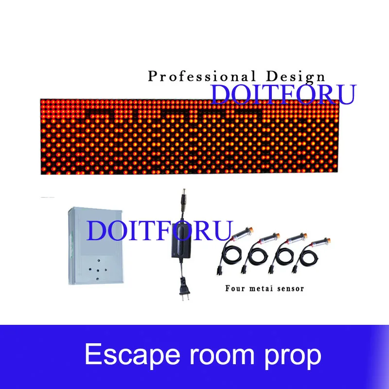 Секрет реквизит побег из комнаты продукт игровые подпорки развивающийся орган пароль дисплей Рецессивный код