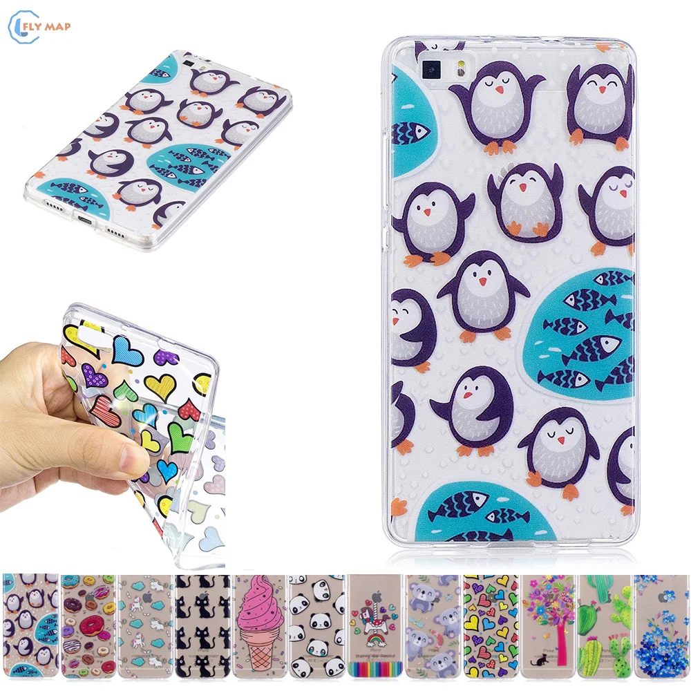 

Soft TPU Case for Huawei P8 Lite ALE L21 L23 L02 Unicorn Phone Case for Huawei P 8 Lite ALE-L21 ALE-L23 ALE-L02 Silicone Cover