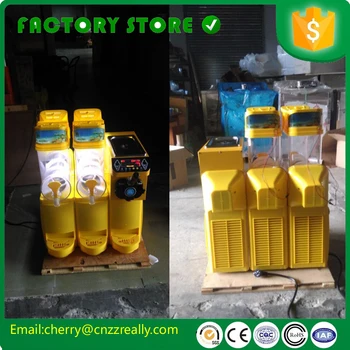 

Free shipping by sea CFR 10% discount Three head R404 refrigerant slush ice making machine soft ice cream machine snow melt maki
