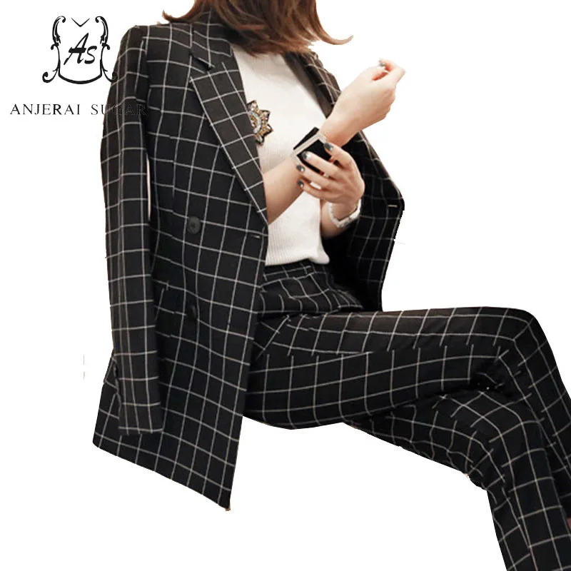 For Man Women's Summer Two-Piece Office Wear Set: Elegant OL Style