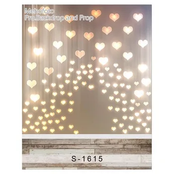 

Love Heart Valentine Day Backgrounds for sale Vinyl cloth High quality Computer printed newborns photo backdrop