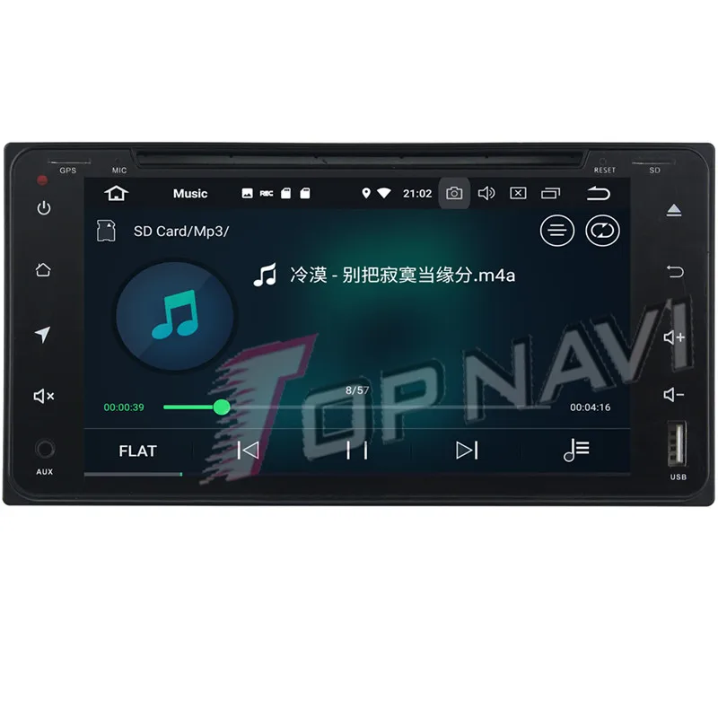 Автомобильный DVD проигрыватель Topnavi Android 8 0 медиа центр CD для Toyota RAV4/Corolla/Vios/Hilux Land