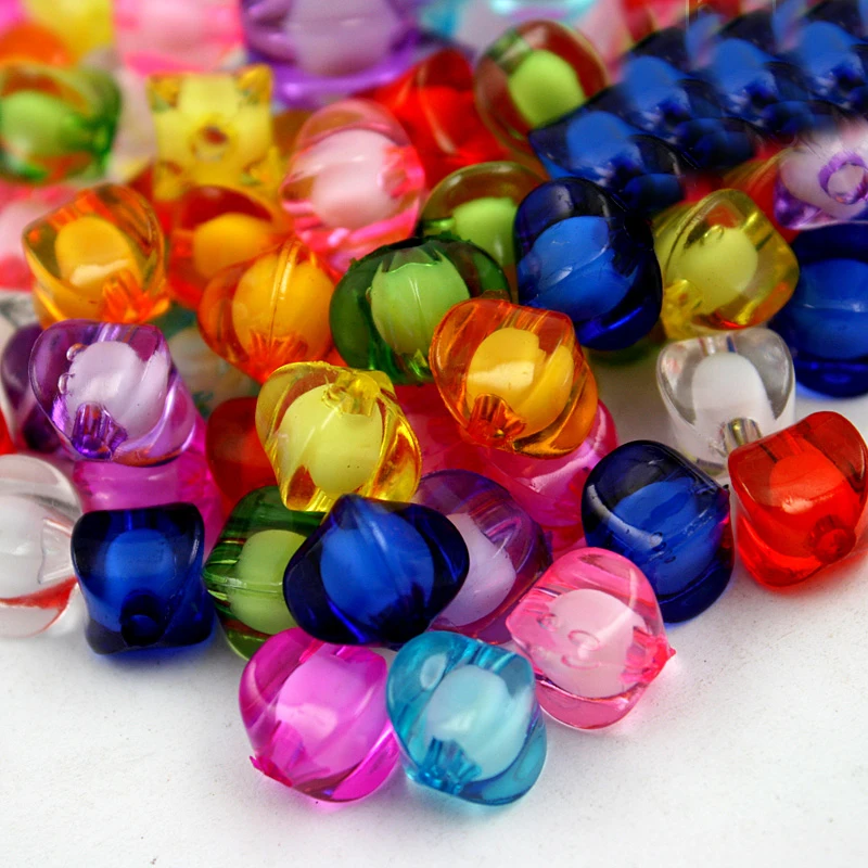 

8*8mm 10*12mm choose DIY random mixed cube Loose Spacer square Acrylic Bead in Beads for Jewelry Making Free Shipping