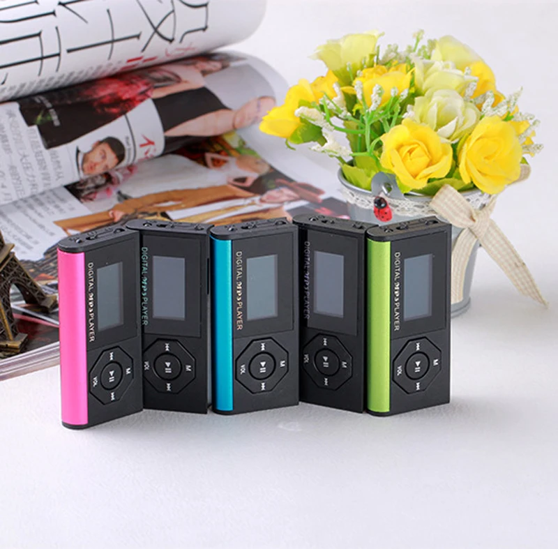 

3PCS USB MP3 Player Micro SD TF Card Music Media Mini Mp3 Support 32Gb music Player Digital Music Player With Screen