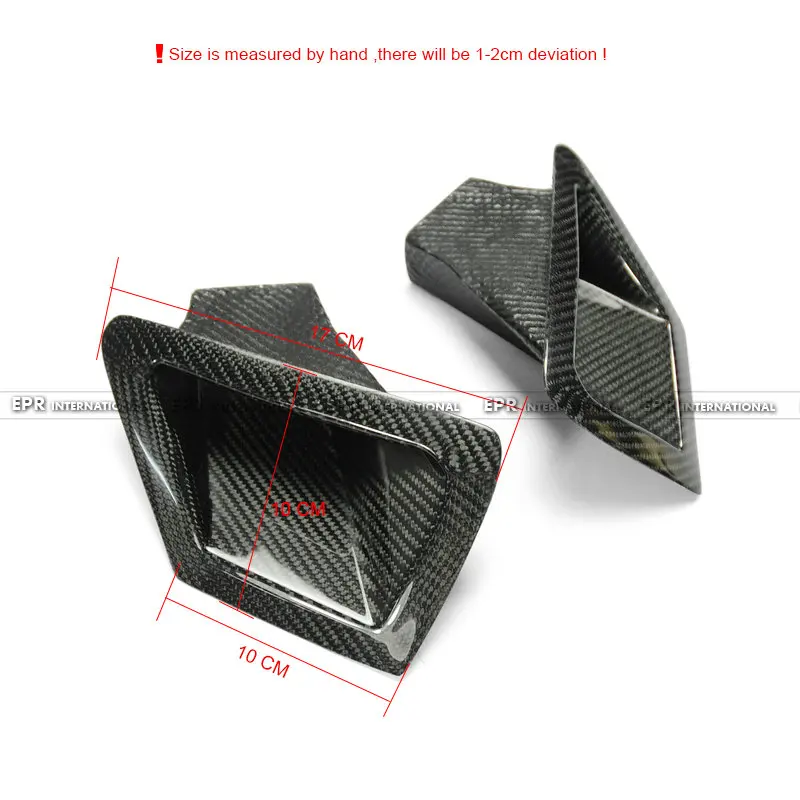 370Z Z34 Front Bumper duct set CF(1)_1