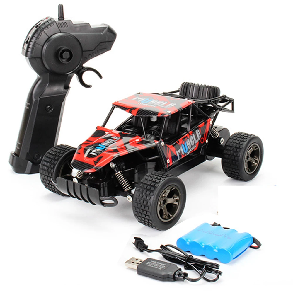 

1:20 RC Car Toys High-speed Racing Car 2.4GHz Remote Control Big Foot Drift Off-road Climbing Car Toys for Children Gift