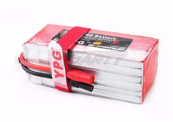 

YPG 10000MAH 22.2V 25C 6S Grade A Lipo Li-poly Battery For RC Airplane Drone Multicopter Octocopter