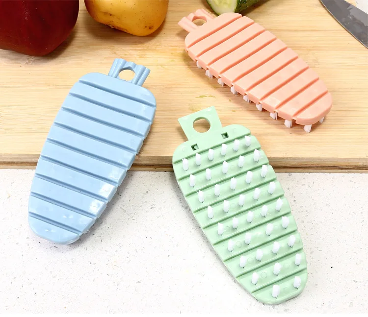 1PC Cooking Concepts Kitchen Cute Radish Shape Fruit And Vegetable Potato Brush Veggie Scrubber Cleaning Tools OK 0795 | Дом и сад