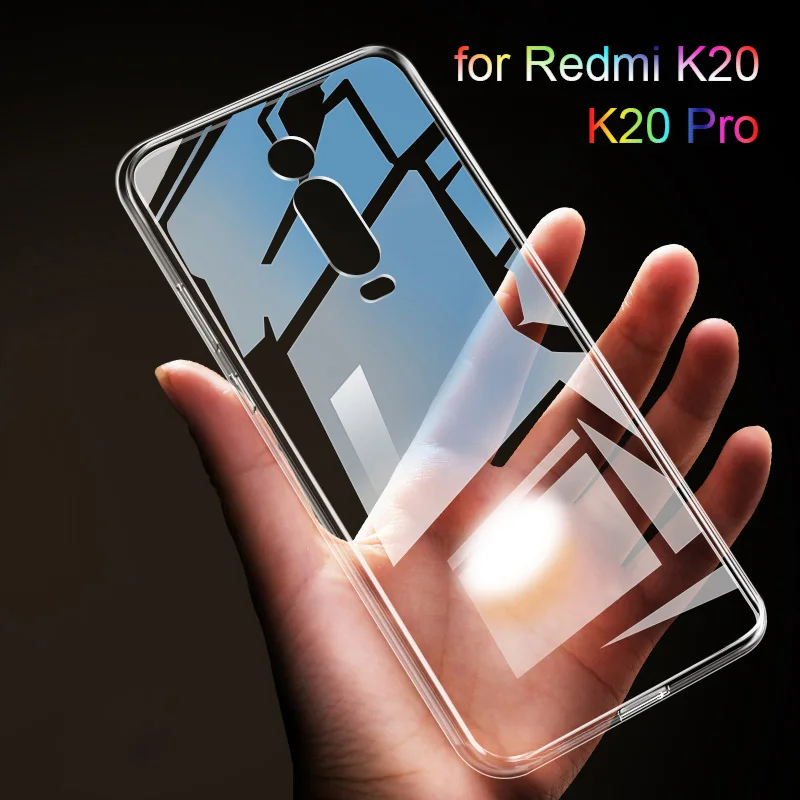 

Soft TPU Phone Case for Xiaomi Redmi Note 7 Pro K20 5 6A Case Clear Silicone Anti-knock Cover For Xiaomi 9 8 Lite Pocop F1 Coque