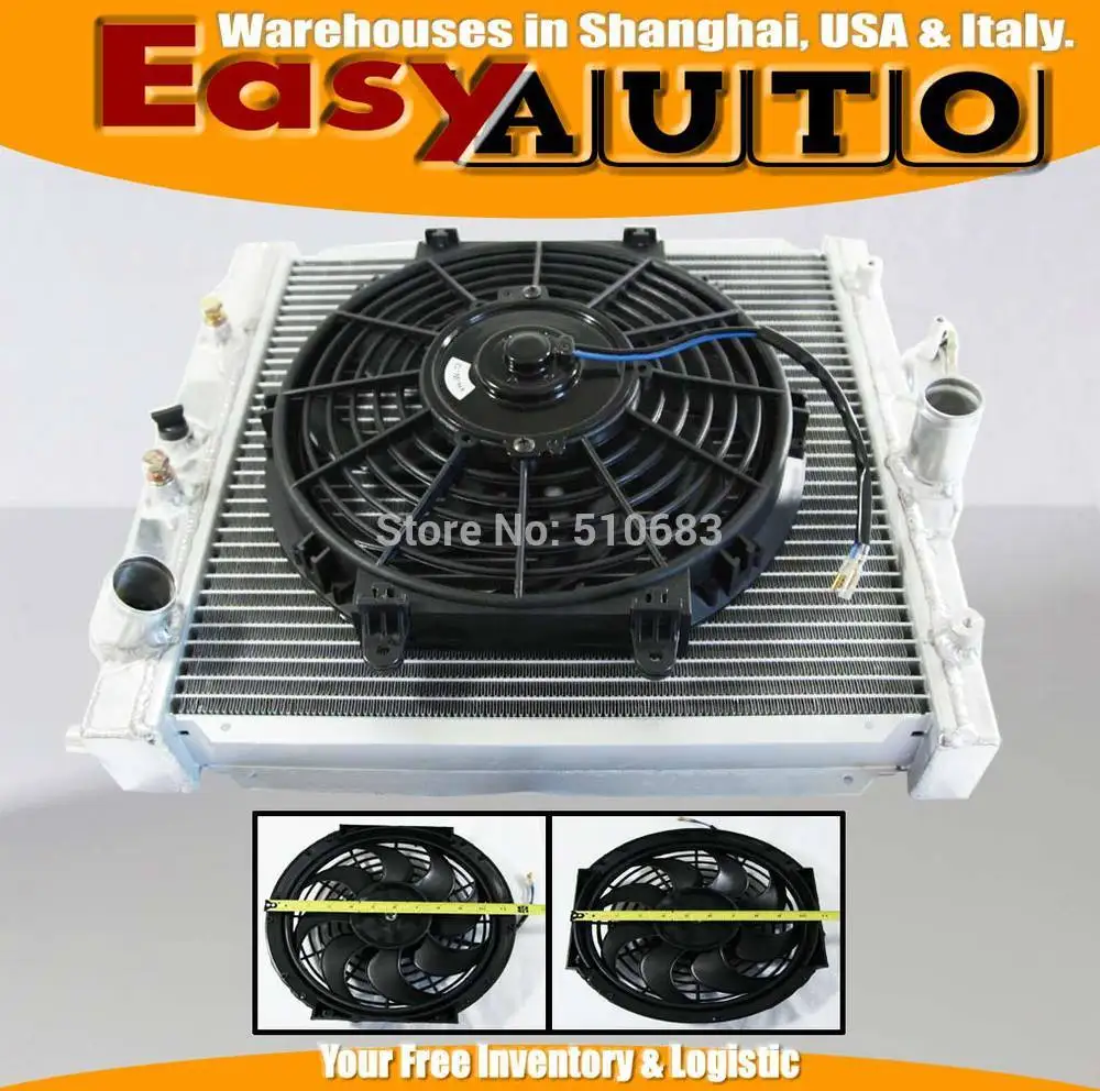 

Racing Radiator Fan Manual ONLY FOR For Hond@ Civi*c 88-00 +SLIM 10" Pull/Push Fan