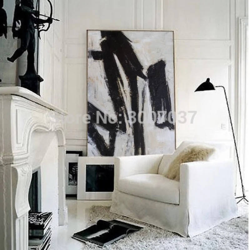 

extra Large wall art Abstract Painting Contemporary Art Black and white painting Canvas art Large canvas art Paintings on canvas