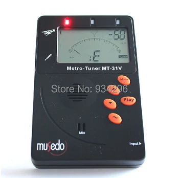 

10Pcs Metro-Tuner Metronome Tone Generator 3 in 1 Special For Violin Use Digital LCD Violin Tuner With Pickup