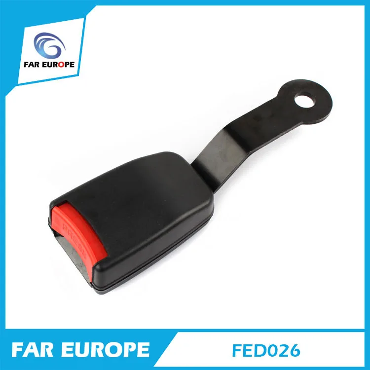 Top Quality Black Released Push Button Buckle Tongue Seat Belt Buckle