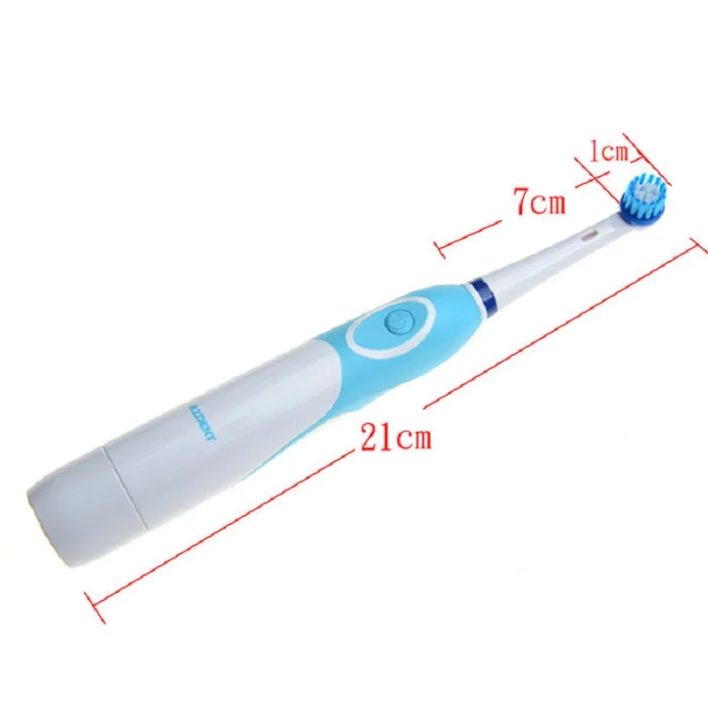 Cheapest AZDENT Rotating Electric Toothbrush Battery Operated with 4