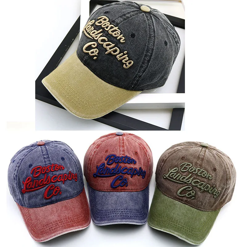 

100%cotton Cap for men casual summer hat 3D CLASSIC letter Embroidered cap Unisex baseball caps