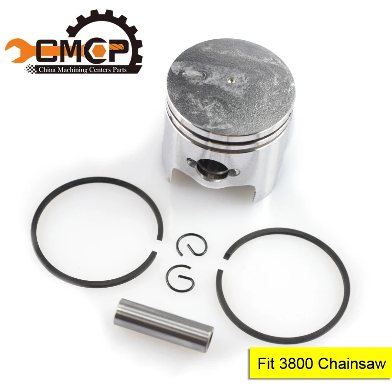 1 Set 39mm Piston Kit Fit 3800 Chainsaw Gaslione Chainsaw piston set Chainsaw Parts