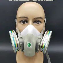 ASL-H 320 респиратор противогаз высокое качество силикагель Большие размеры защитная маска против спрей краска химическая выхлопные газы маска