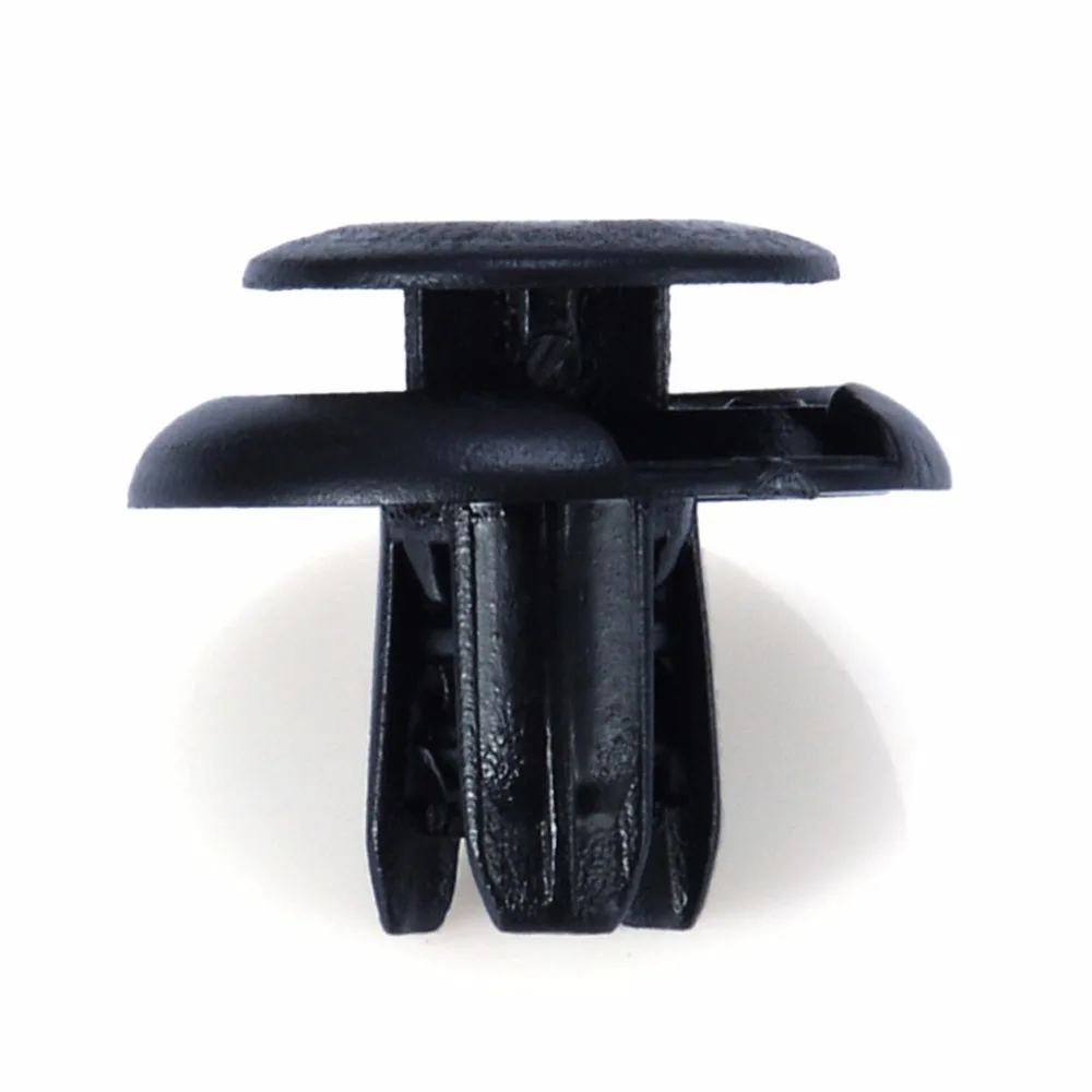 

MAYITR 20PCS Black Splash Shield Clip Push Type Fastener Retainer Pin Clips for Mazda 2 3 5 6 Suzuki Aerio Equator Esteem
