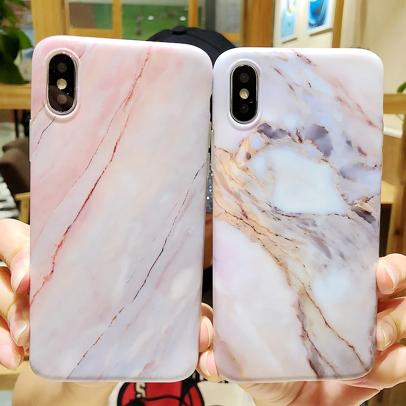 Kerzzil винтажный мраморный чехол для iPhone 11 Pro X XR XS Max 7 8 Plus, Мягкий ТПУ силиконовый чехол s для iPhone 8 7 6 6S Plus