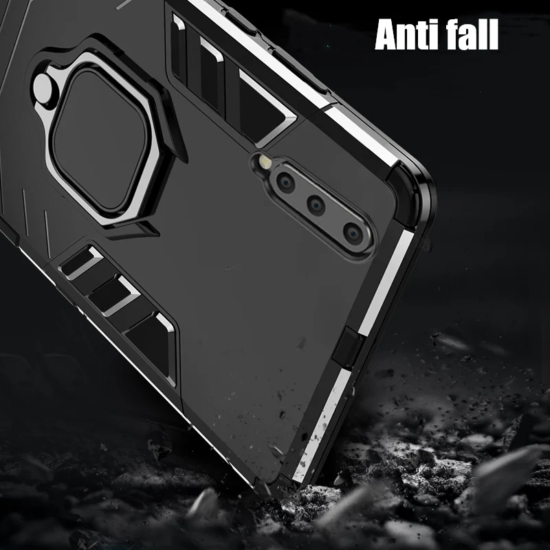 For Xiaomi Mi 9 Case Ring Holder Armor Bumper Back Cover For Xiaomi Mi9 Mi 9 SE Phone Case Finger Ring Shockproof Fundas
