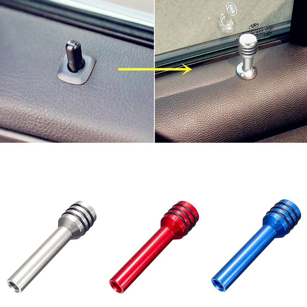 

car Door Lock Pin bolt metal Pull Knob Pin for Volvo ReCharge Heico Caresto Toyota Infiniti V60 S60 XC60 S90 XC90 XC XC70 V70
