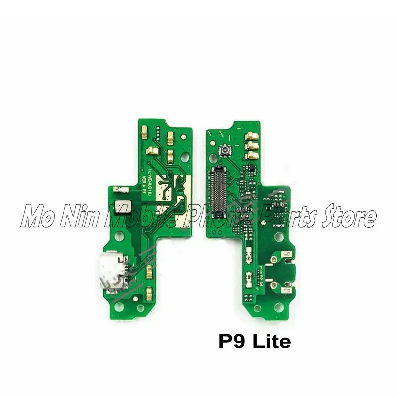 Микрофонный модуль+ USB плата с зарядным портом, гибкий кабель, соединительные части для huawei P9/P9 Lite/P9 Plus, замена